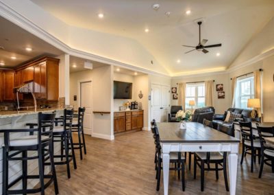 Victor-Views-Assisted-Living-kitchen-and-dining-area